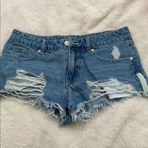 Jean shorts